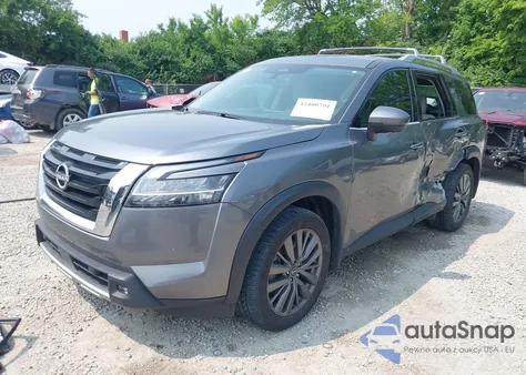 2022 Nissan Pathfinder Sl 4Wd from USA, damaged, VIN 5N1DR3CD9NC262513